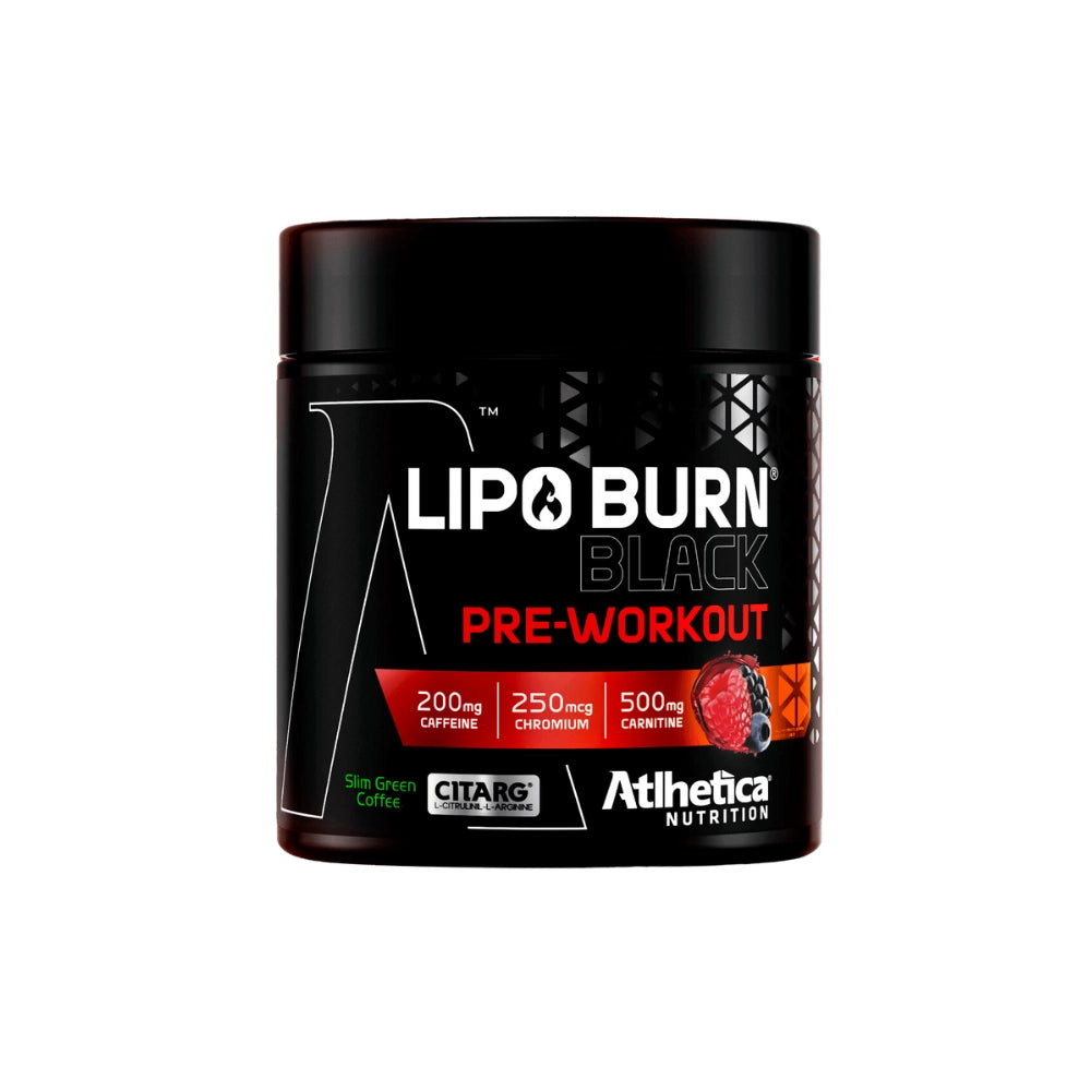 Atlhetica Nutrition Lipo Burn Black (200g) Red Fruits